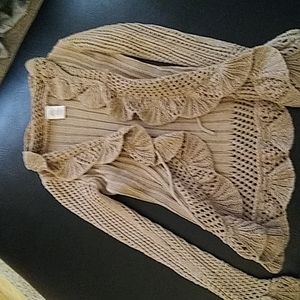Light brown/tan cardigan